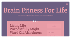 Desktop Screenshot of brainfitnessforlife.com